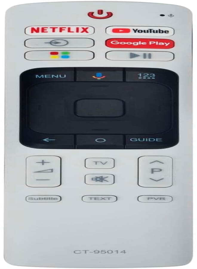 VINABTY New CT-95014 Replaced Remote Control ERF3J69TG TV Remote Control Replacement fit for TOSHIBA CT-95014 4K UHD LED HDTV android TV ERF3J69TG Remote Controller
